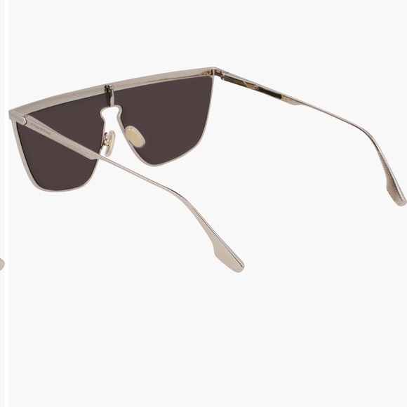 Victoria Beckham Gray 59 mm Shield Sunglasses - Picture 5 of 6